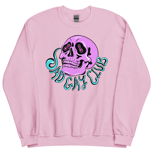 SAMPLE SALE Sad Gay Club Puppyteeth Crewneck