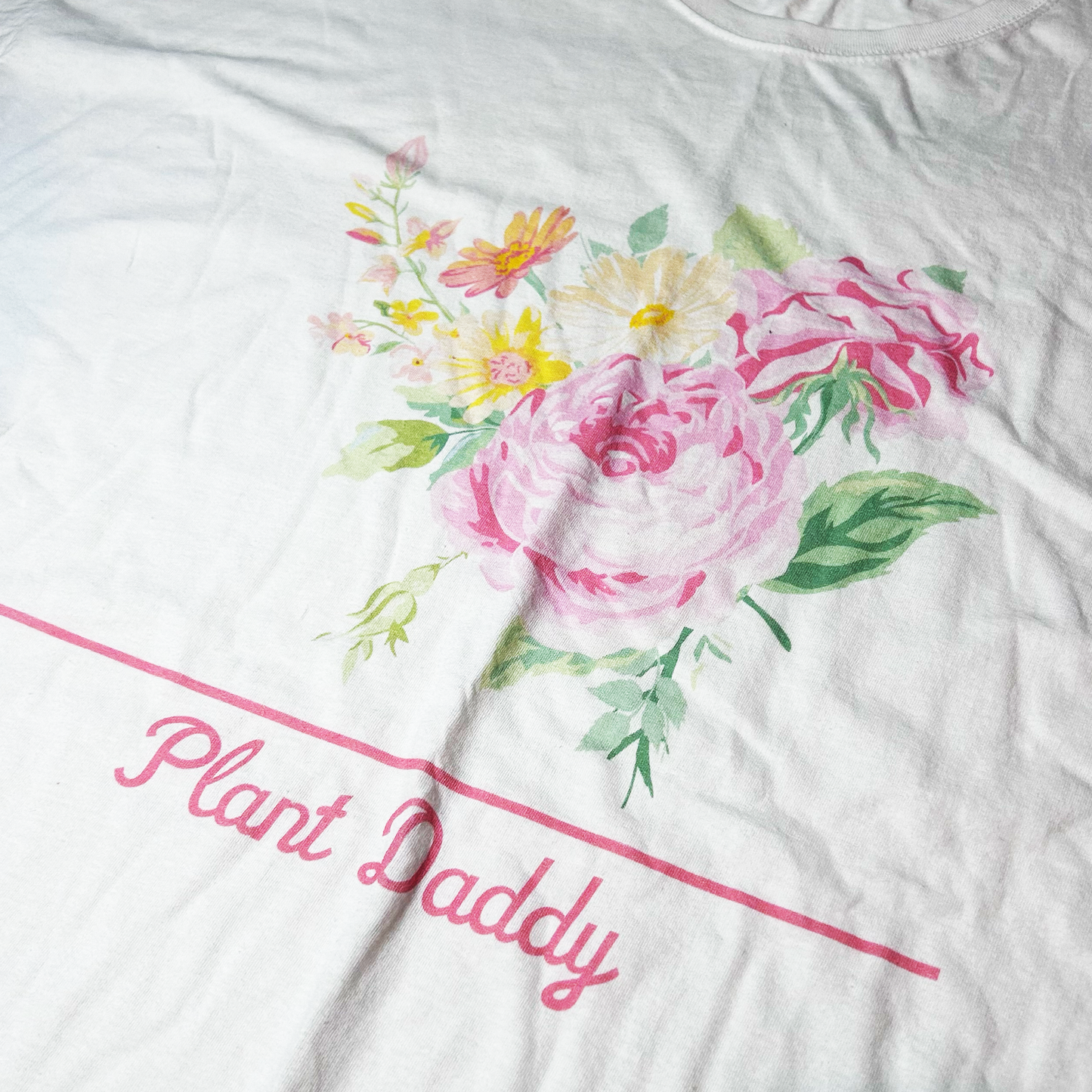 SAMPLE SALE Plant Daddy Tee (Floral)