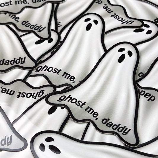 Ghost Me Daddy Sticker