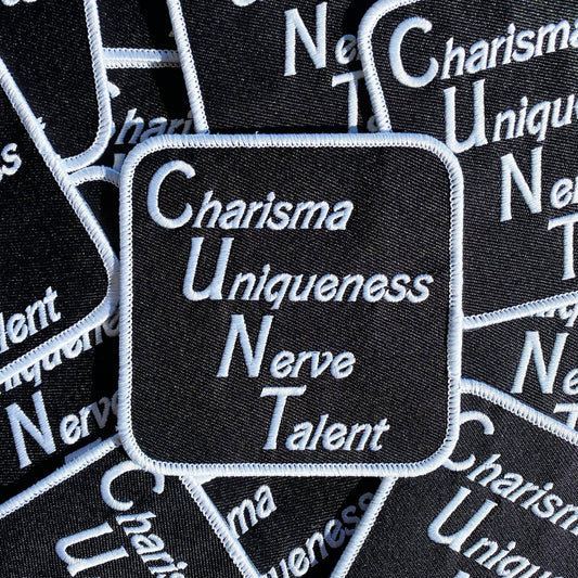 Charisma, Uniqueness, Nerve & Talent Patch - CHERRYCHOKE
