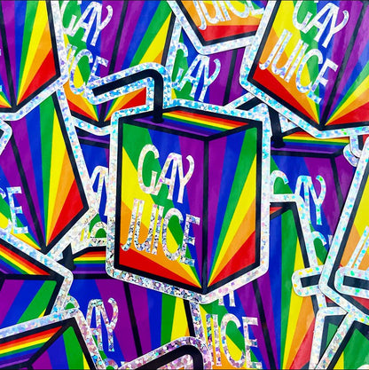 Gay Juice Sticker - CHERRYCHOKE