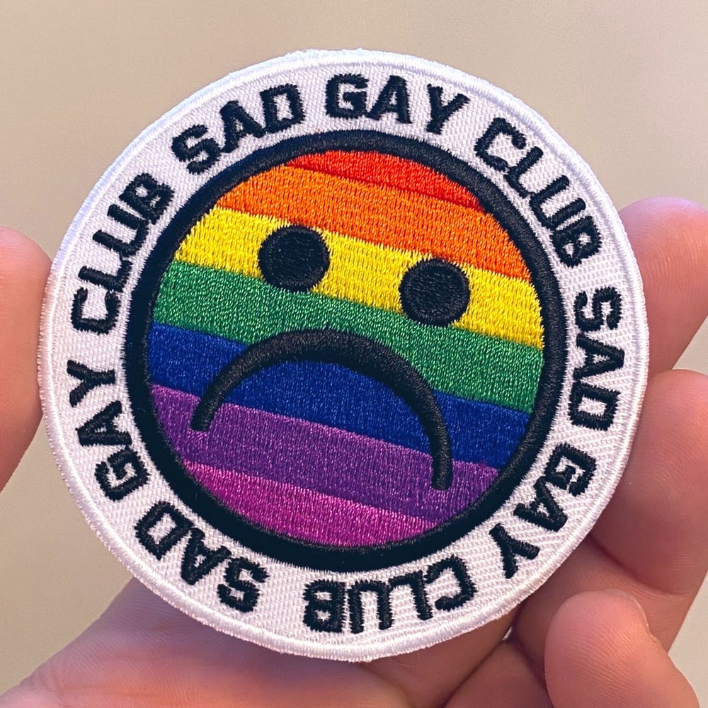 Sad Gay Club Patch - Cherrychoke – CHERRYCHOKE